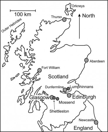 Free Printable Scotland Map coloring page - Download, Print or Color Online  for Free