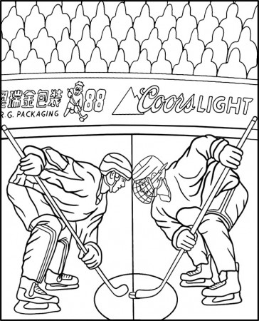 Hockey coloring pages NHL players ...