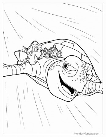 28 Finding Nemo Coloring Pages (Free ...