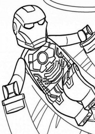 Free & Easy To Print Iron man Coloring Pages - Tulamama