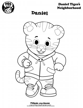 Daniel Tiger - Coloring Pages for Kids and for Adults