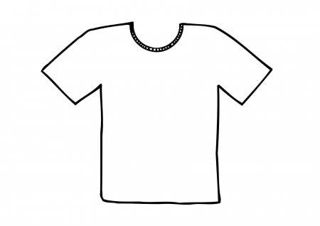 Tshirt Coloring Page - Aiwosen.com