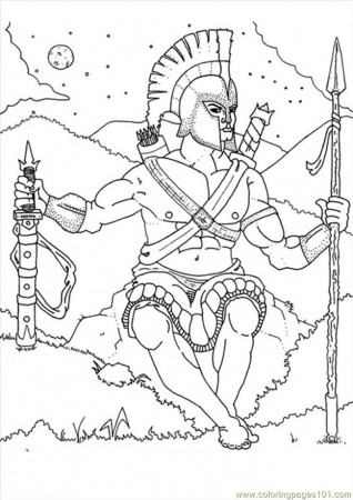 Ares Coloring Page Source 2e3 Coloring Page for Kids - Free Mythology  Printable Coloring Pages Online for Kids - ColoringPages101.com | Coloring  Pages for Kids