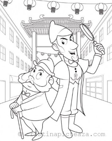 Sherlock Gnomes coloring pages – Cristina is Painting