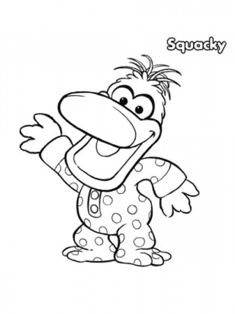 Jim Henson's Pajanimals coloring page - Free printable