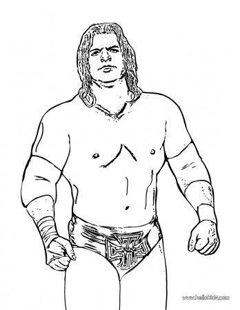 Wrestling Coloring Pages Free For Kids Disney Printable Wwe Triple H –  Approachingtheelephant