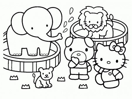 Hello Kitty Coloring Pages Printable - Coloring Pages