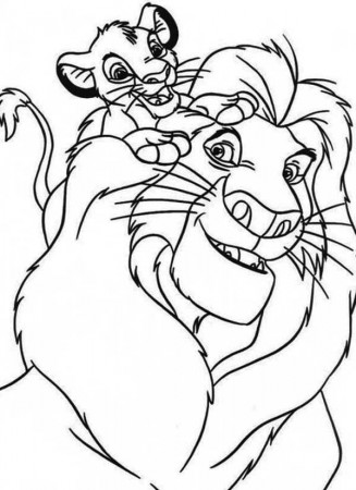 mufasa coloring pages - High Quality Coloring Pages
