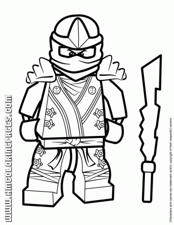 Cool Lego Ninjago Kai KX Coloring Page - H & M Coloring Pages ...