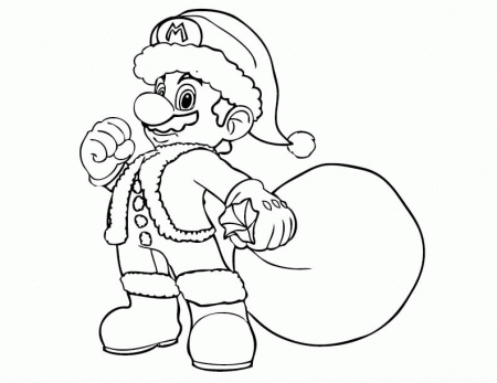 Cat Mario Coloring Pages - Coloring Pages For All Ages