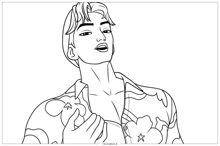 Abby Saja Coloring Page (Free PDF&PNG Printable)