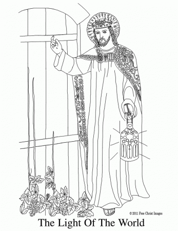 13 Pics of Jesus Is The Light Coloring Page - Coloring Pages of ...