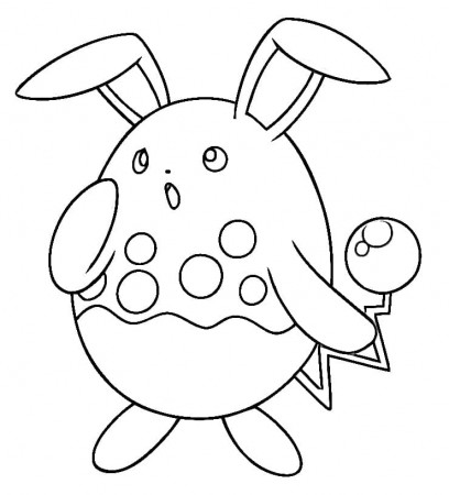 Printable Azumarill Coloring Page ...