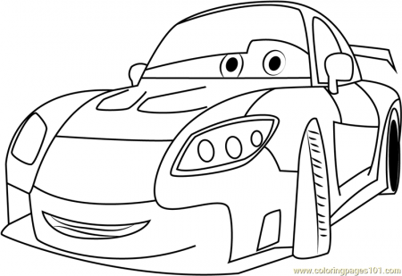 Cars Mazda Disney Coloring Page for Kids - Free Cars Printable Coloring  Pages Online for Kids - ColoringPages101.com | Coloring Pages for Kids