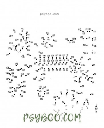 Free Printable Hard Dot-to-dot Activity Worksheets 1-200 ⋆ PDF Download