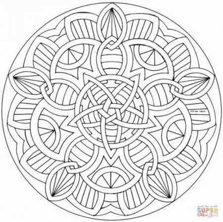 55 Mandala Coloring pages - Inspiration Coloring worksheet for kids and  adult - family holiday.net/guide to family holidays on the internet