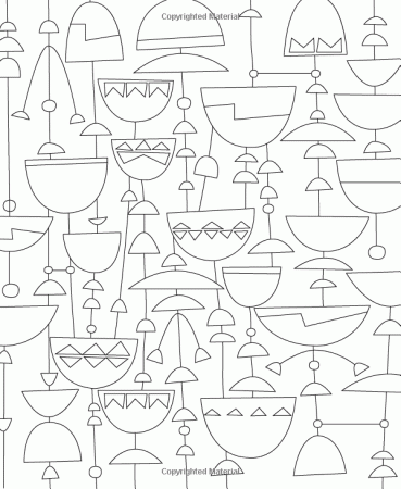 Just Add Color: Mid-Century Modern Patterns: 30 Original Illustrations To  Color, Customize, a… | Mid century modern patterns, Modern pattern, Mid  century modern art