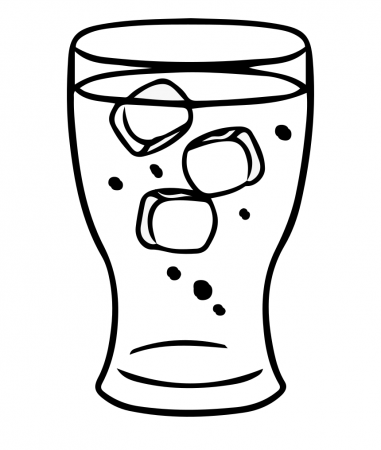 Pepsi glass coloring book to print and online