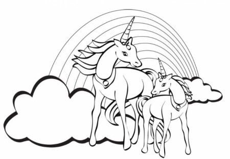 20+ Free Printable Unicorn Coloring Pages - EverFreeColoring.com