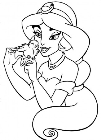 jasmine coloring pages | Only Coloring Pages