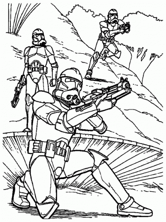 Star Wars Coloring Pages and Book | UniqueColoringPages