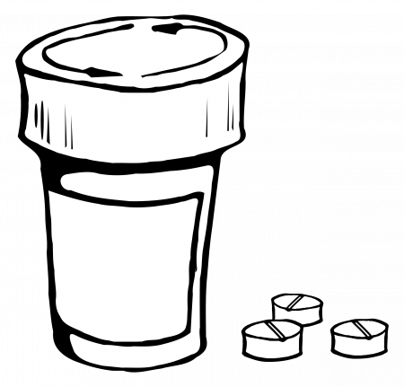 Medicine clipart coloring page, Picture ...webstockreview.net