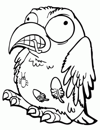 Crow Coloring Pages - Best Coloring Pages For Kids in 2020 | Bird coloring  pages, Cool coloring pages, Coloring pages