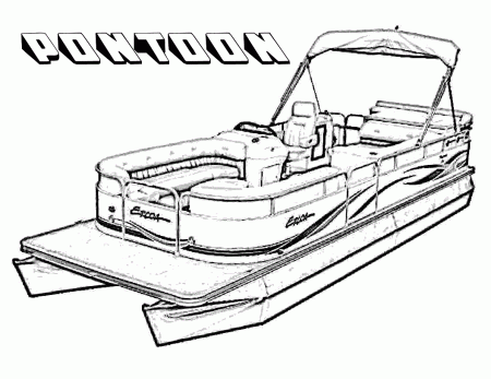 boat coloring pages - Clip Art Library