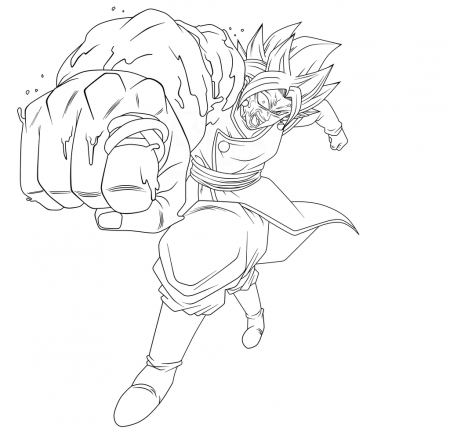 Bio-Zamasu - Lineart by SaoDVD on ...