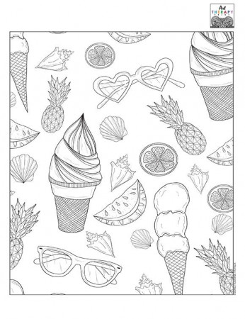 Printables - Summer Coloring | HP ...