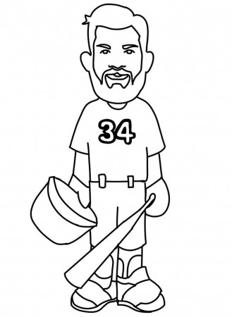 Bryce Harper - Coloring Pages