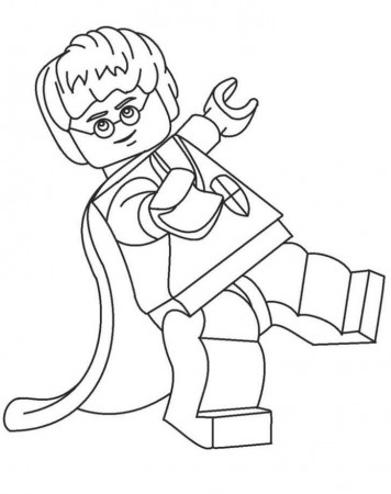 Lego Harry Potter Coloring Pages - Free Printable Coloring Pages for Kids