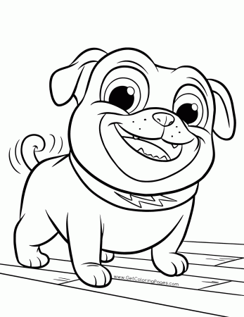 Bingo Coloring Page Puppy Dog Pals - Get Coloring Pages