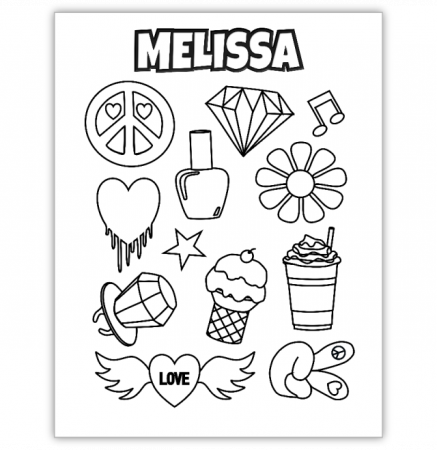 Color-In Full Page Stickers