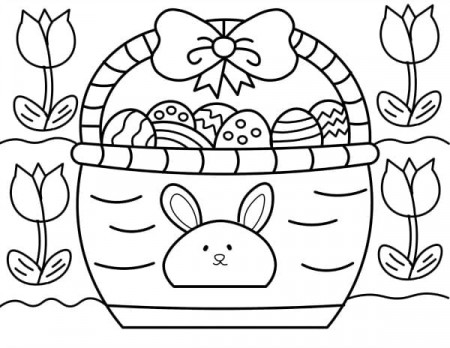 Printable Easter Coloring Pages - To Simply Inspire