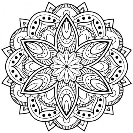 Coloring pages ideas : 98 Stunning Mandala Coloring Pages For ...