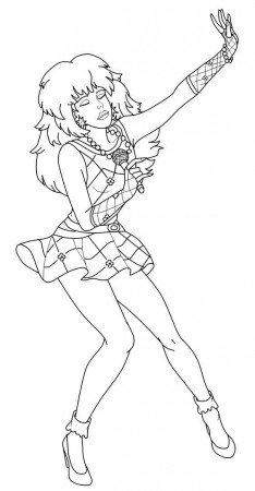 jem and the holograms | â¡ Coloring Pages â¡ | Pinterest | 80 ...