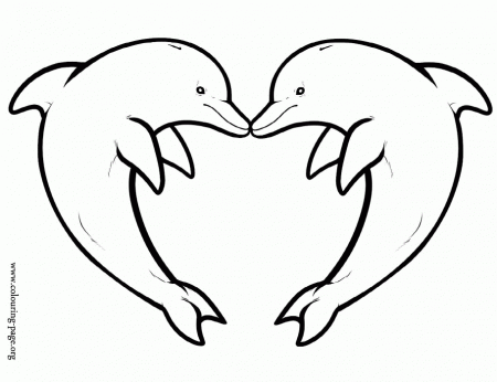 Heart With Arrow Coloring Pages | Nucoloring.xyz