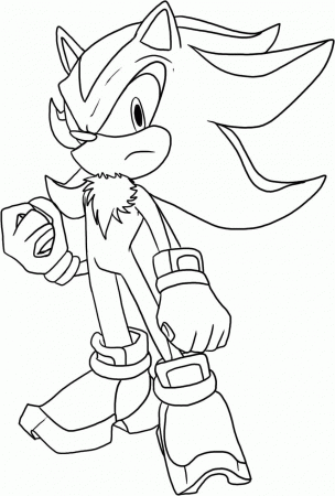 Knuckles In Sonic The Hedgehog Coloring Page Free To Print ...