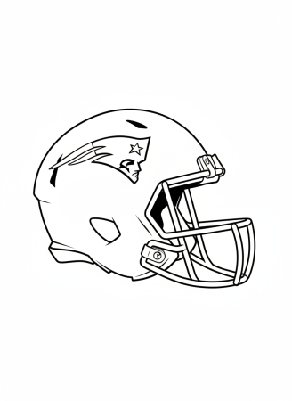 New England Patriots - 2026 Super Bowl LX coloring page