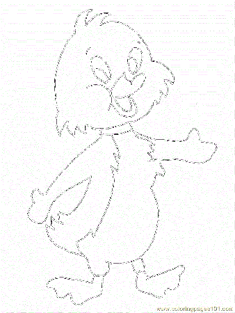 Coloring Pages Easter Coloring Duck5 (Cartoons > Miscellaneous 