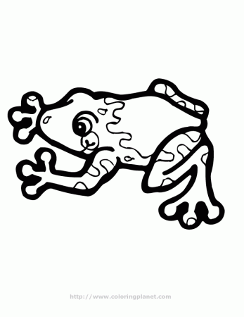 treefrog001PR printable coloring in pages for kids - number 2969 