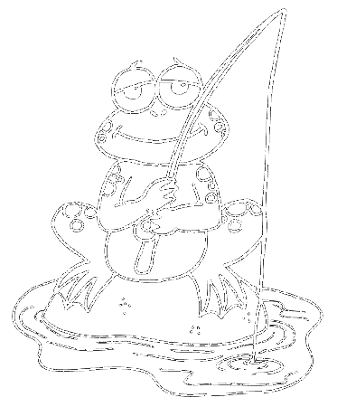 Beautiful Coloring Pages of Frogs Free for All | Animal Vista