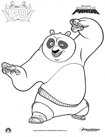 Kung Fu Panda coloring pages 9 / Kung Fu Panda / Kids printables 