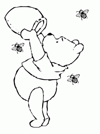 Coloring Pages Pooh Bear - Free Printable Coloring Pages | Free 