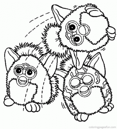 Furby | Free Printable Coloring Pages – Coloringpagesfun.com | Page 2