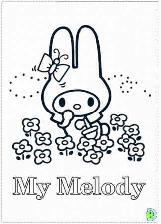 My Melody Coloring Pages - Category