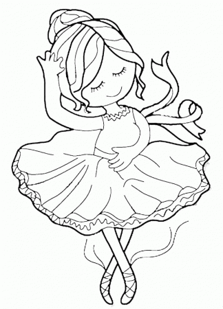 Ella the Ballerina | Coloring pages - Children