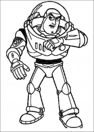 Latest Buzz Lightyear Standby Toy Story Coloring Pages - deColoring