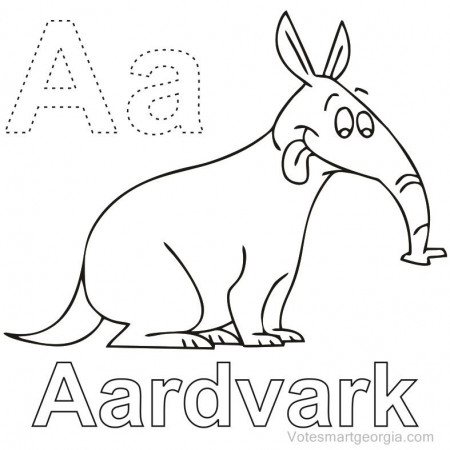 Free Aardvark Coloring Pages To Print - Coloring Pages For Kids | Animal coloring  pages, Coloring pages to print, Coloring pages